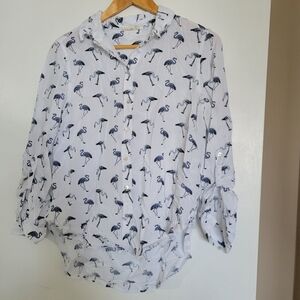 Flamingo Blouse